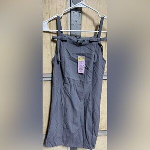 Wild Fable Spaghetti Strap Dress With Bows XXS